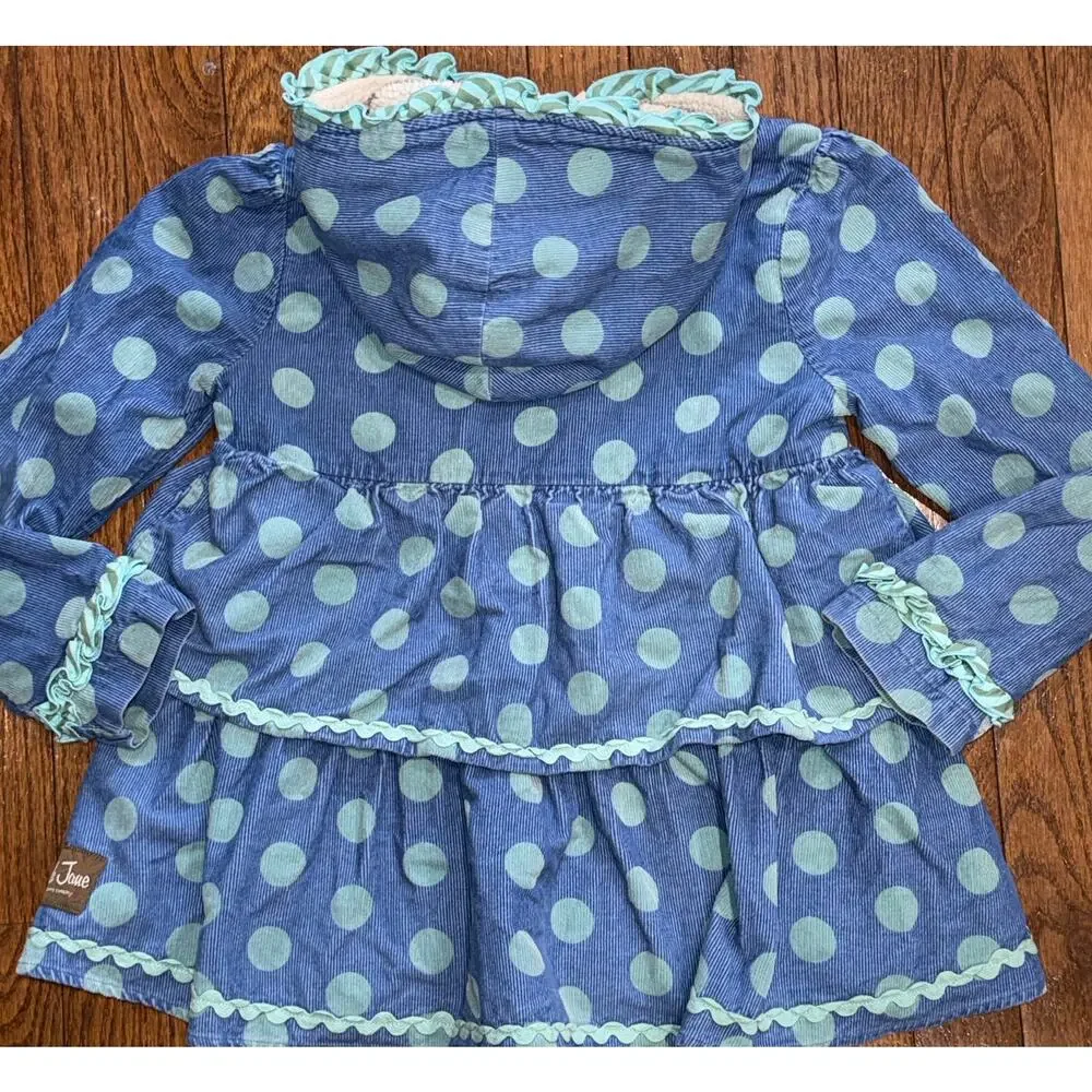 Matilda Jane Once Upon a Time Days of Yore Polka Dot Jacket Girls Size 8